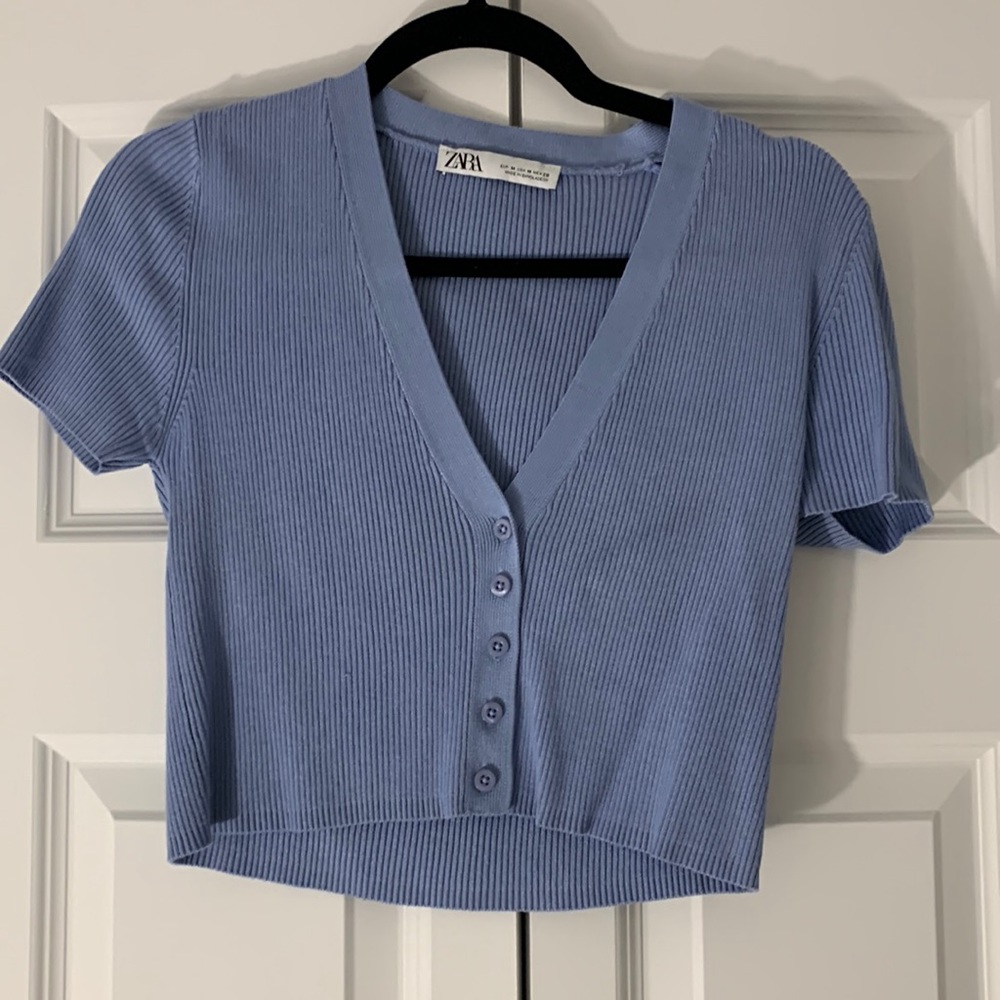 Zara Cropped Tshirt